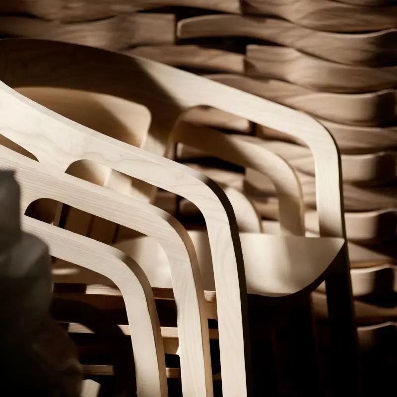 Finished furniture edge detail