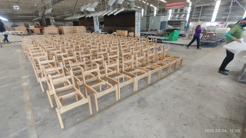 Furniture factory production