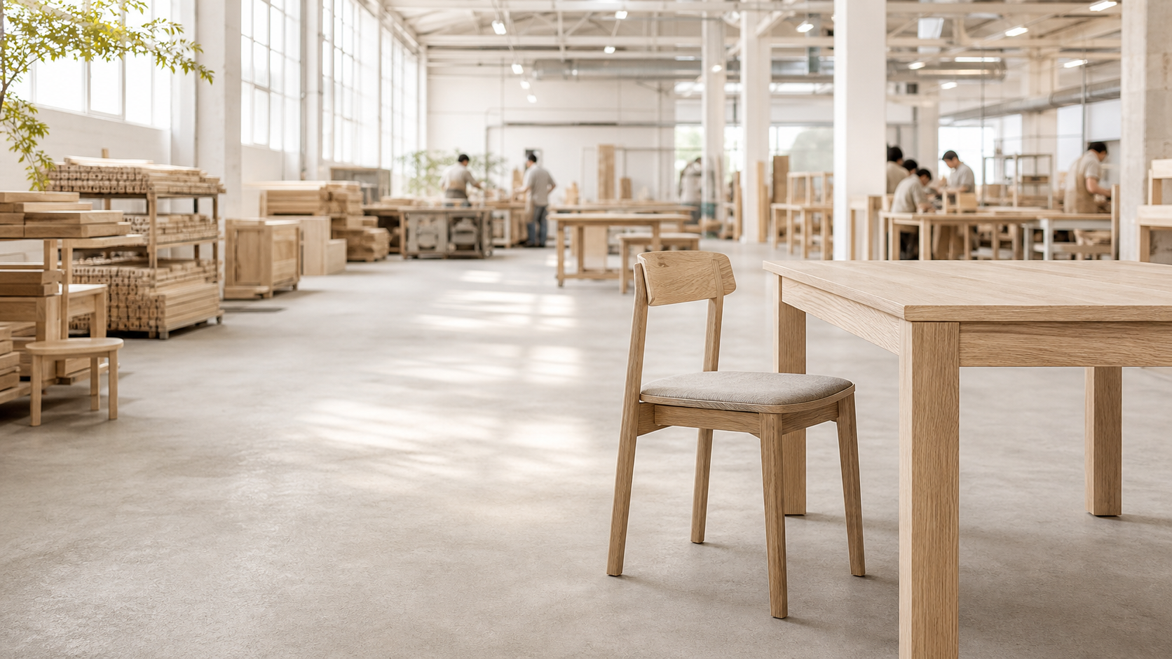 MrsWoods furniture production workshop