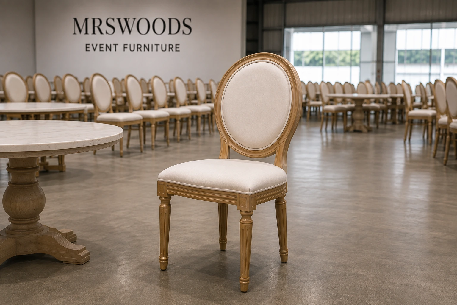 Event furniture quality inspection