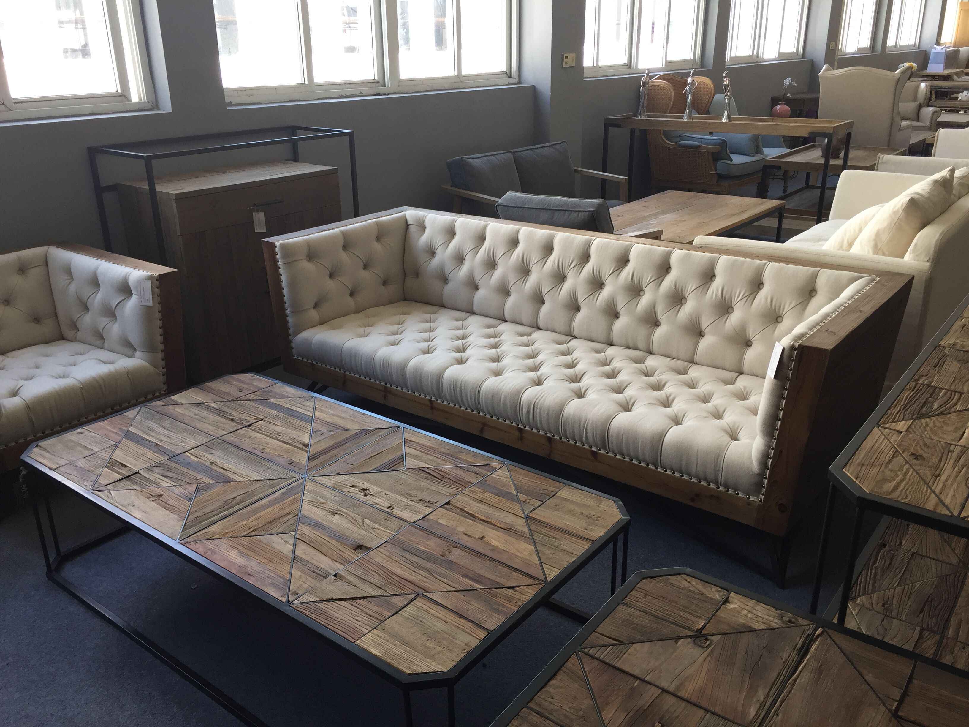 Furniture surface finishing detail