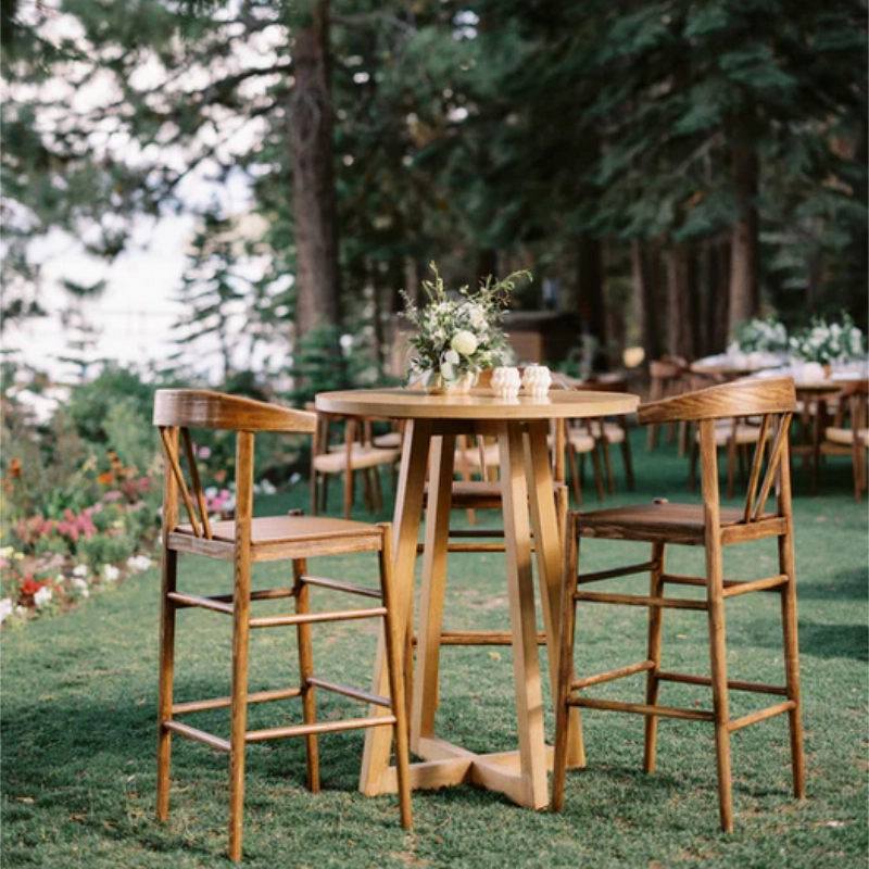 Natural Oak Event Barstool