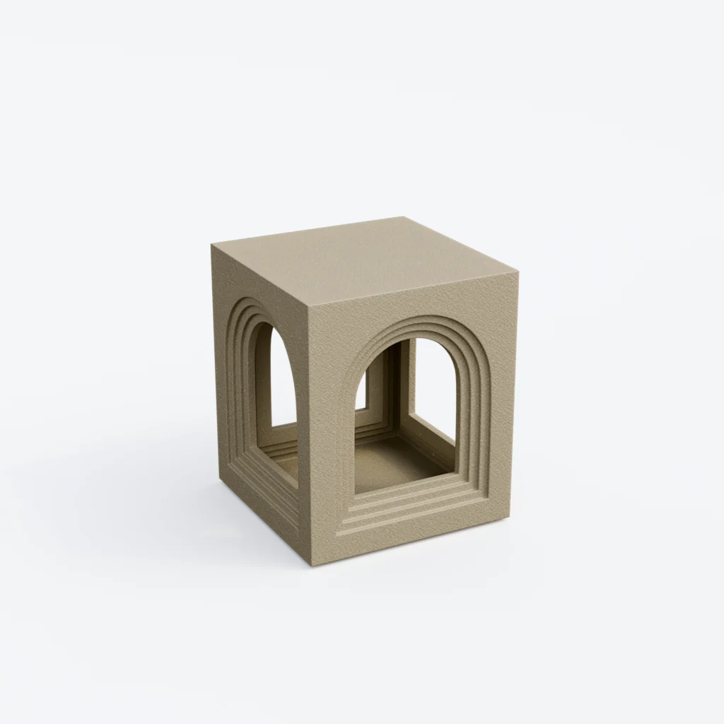 Multi-Arc Side Table