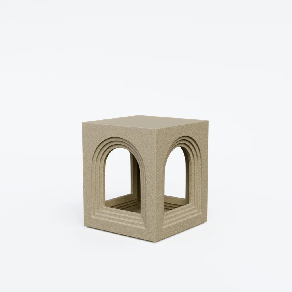 Multi-Arc Side Table