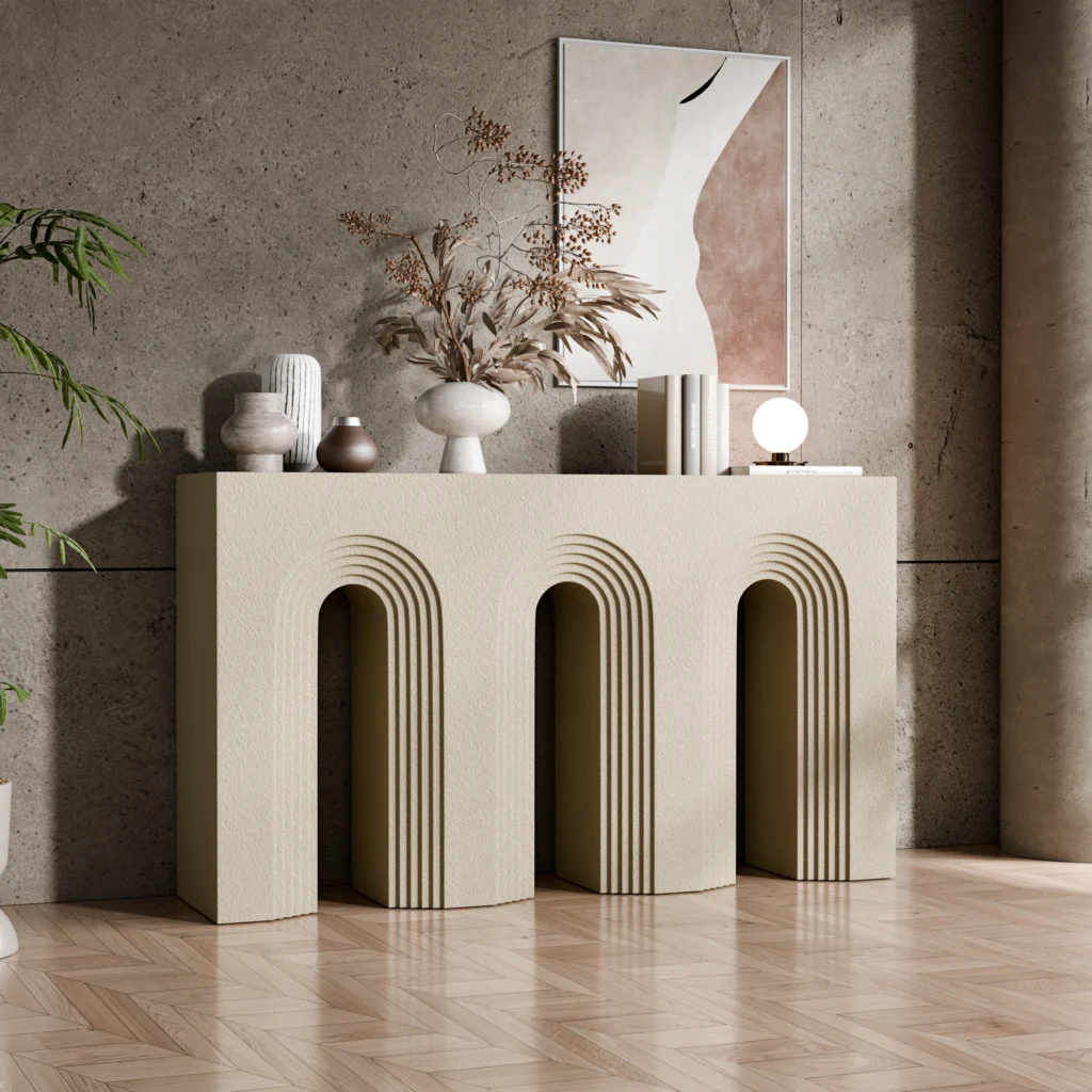 Muti-Arc Console Table