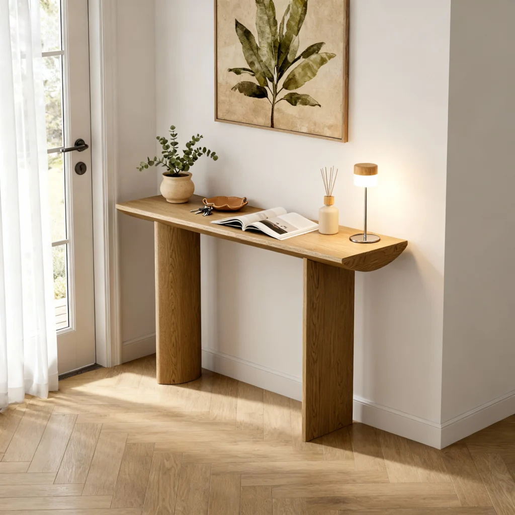 Crescent Console Table