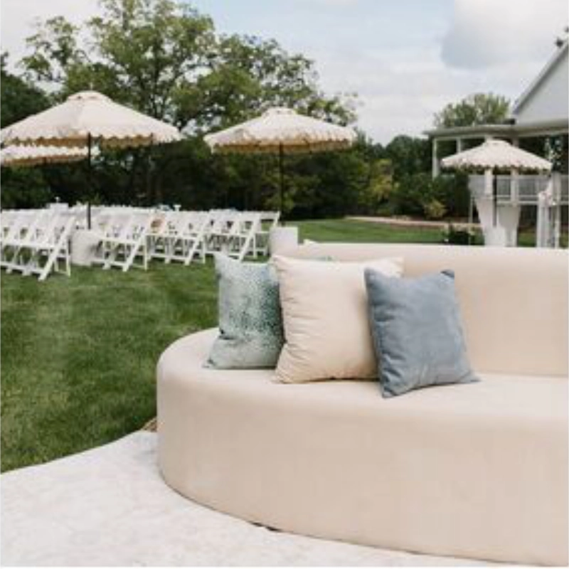 Woven Frame Event Sofa