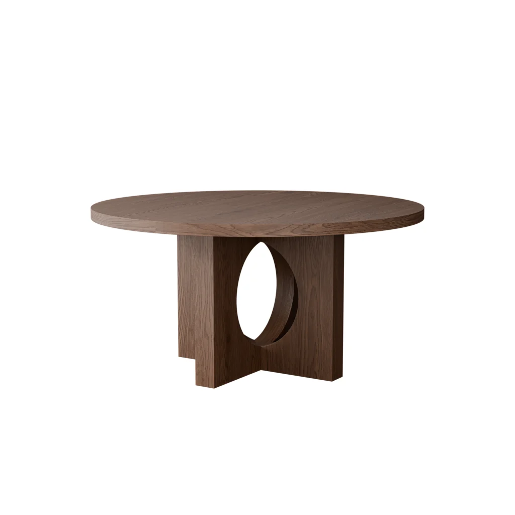 Antique Modern Round Dining table