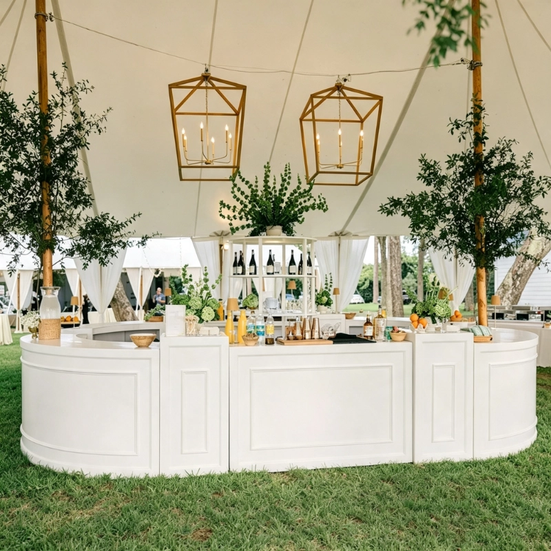 Curved Modular Event Bar
