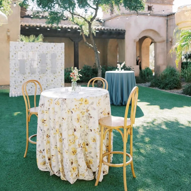 Woven Wisteria Event Barstool