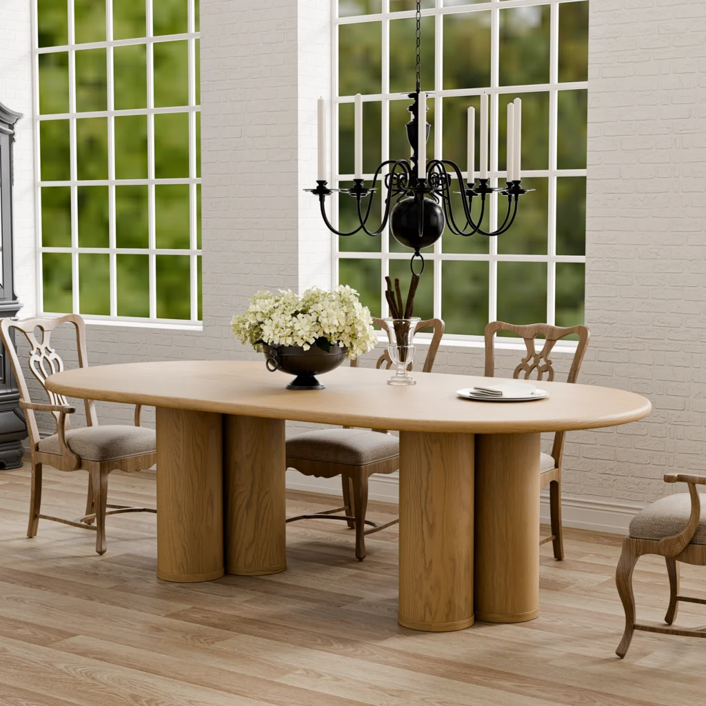 Cylindrical Dining Table