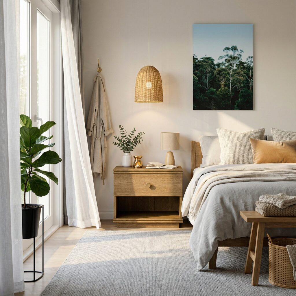 Palisade Bedside Table