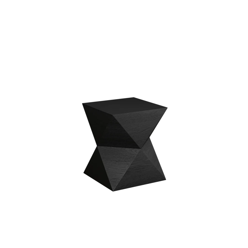 Timber Geometry Side Table