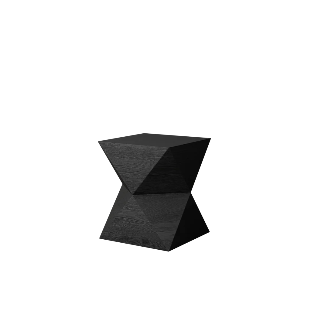 Timber Geometry Side Table