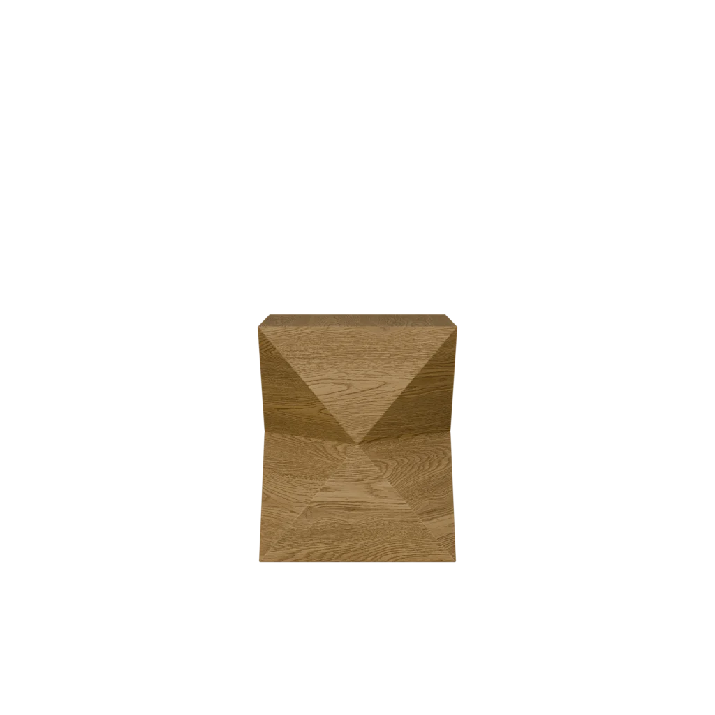 Timber Geometry Side Table