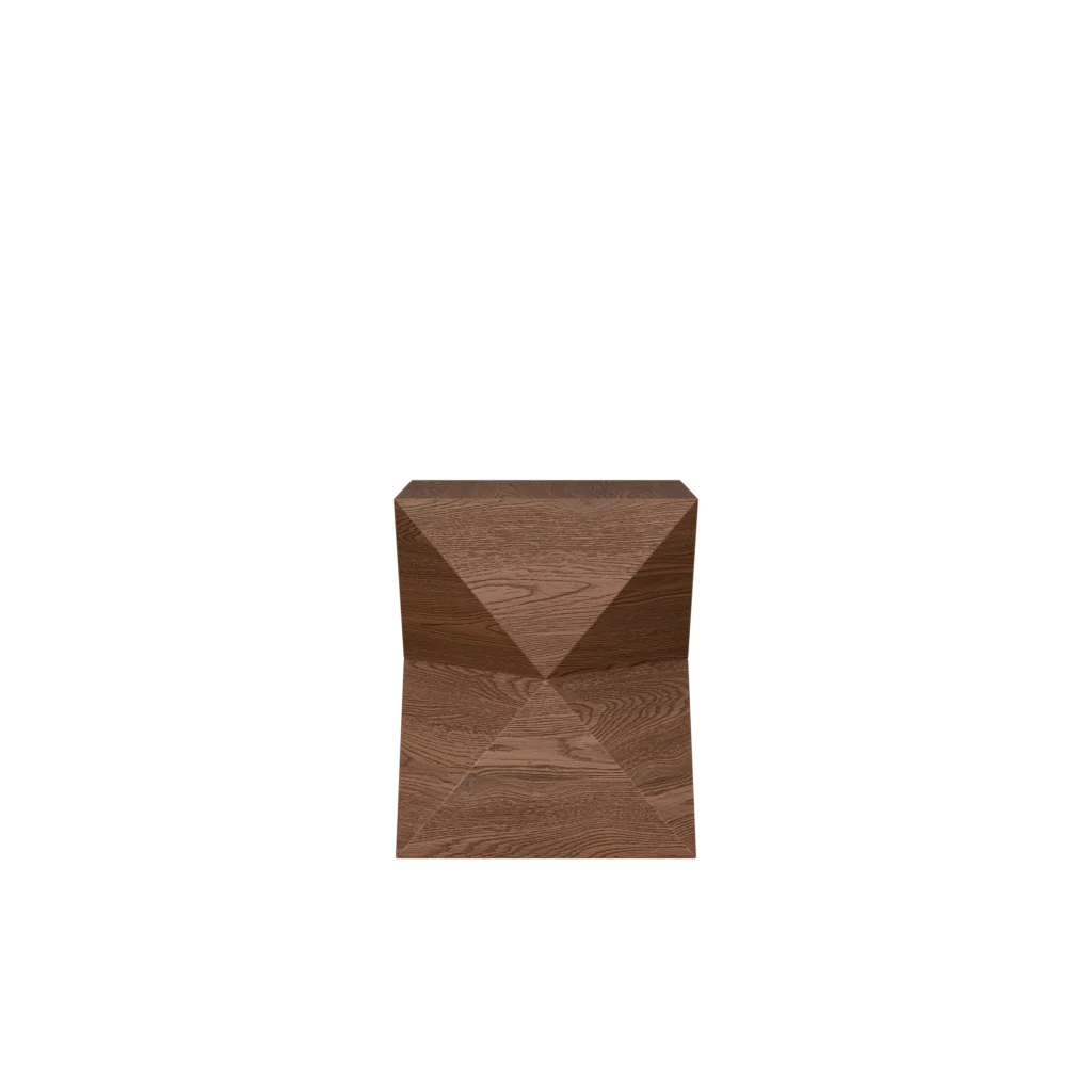 Timber Geometry Side Table