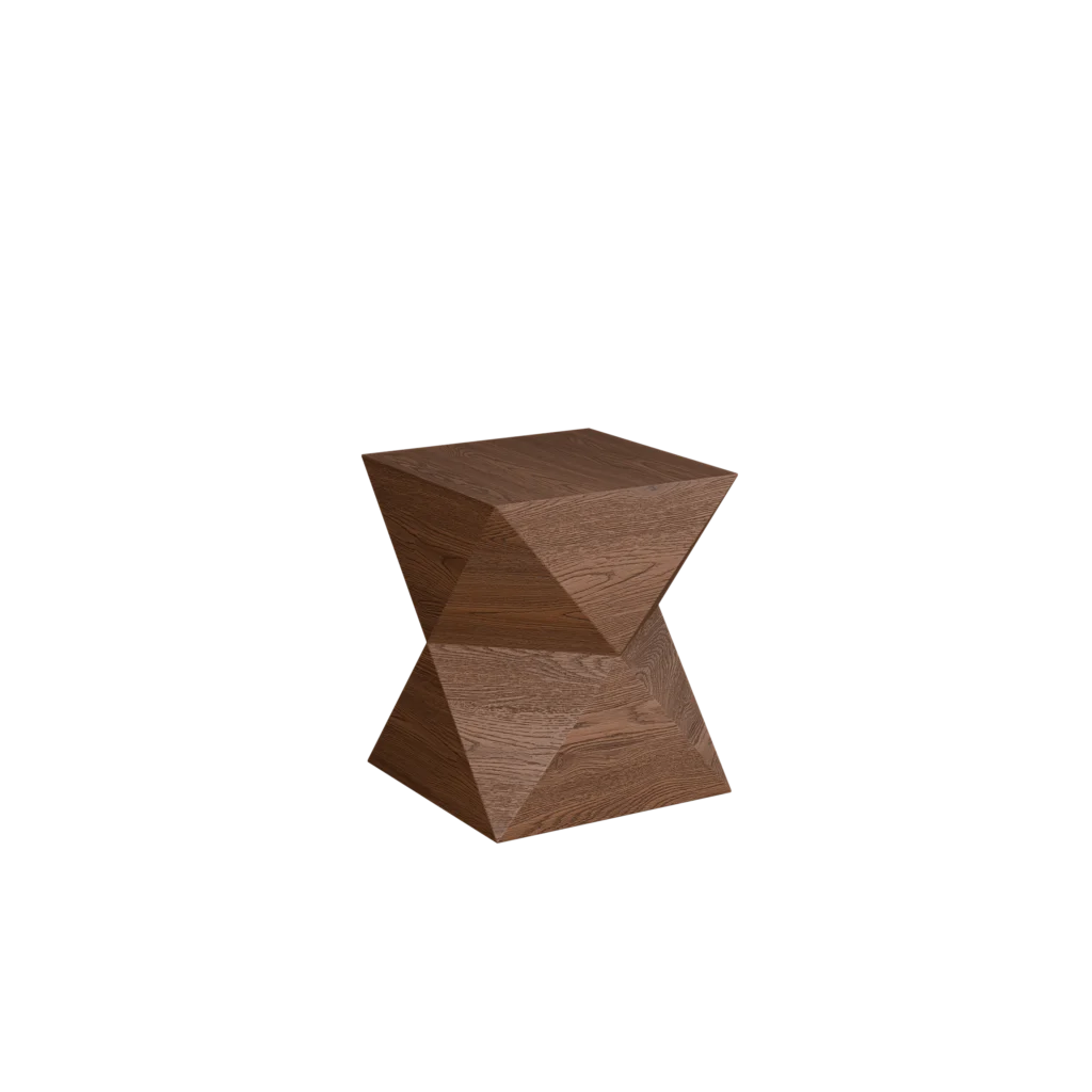 Timber Geometry Side Table