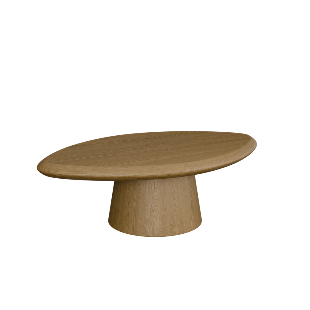 Asymmetrical Organic Coffee Table