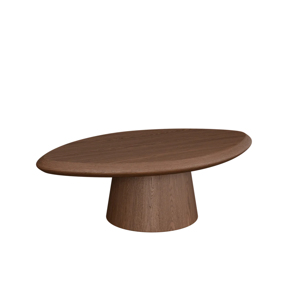 Asymmetrical Organic Coffee Table